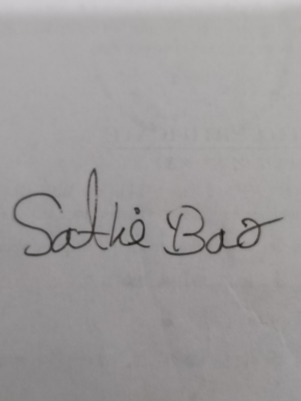 Signature